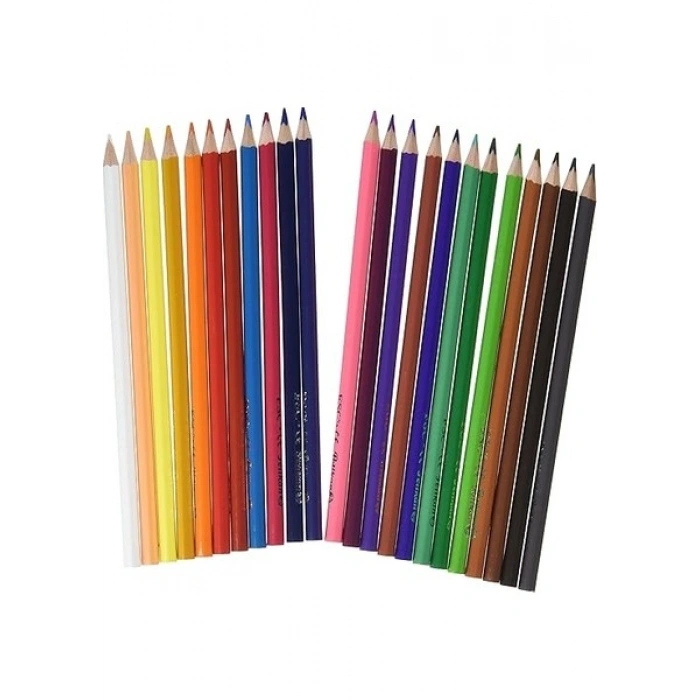Pelikan Kuru Boya Kalemi Üçgen 24 Lü Kutu