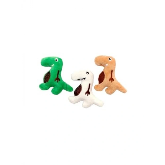 Peluş Dinozor Kedi Oyuncağı - 7 Cm