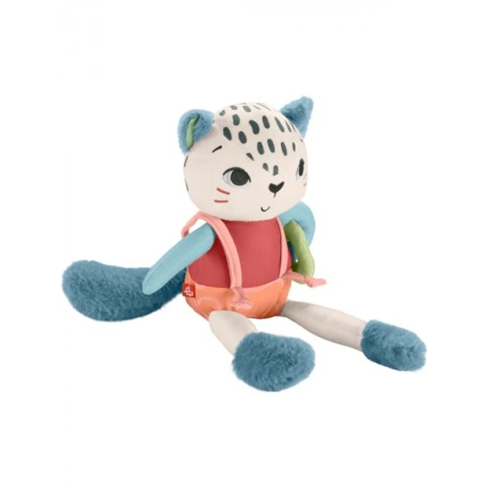Peluş Kar Leoparı Eğlenceli Oyuncak