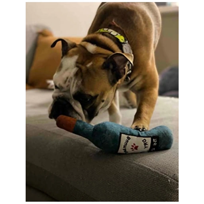 Peluş Köpek ve Kedi Oyuncağı - Gıcırtılı İçecek Tasarımı