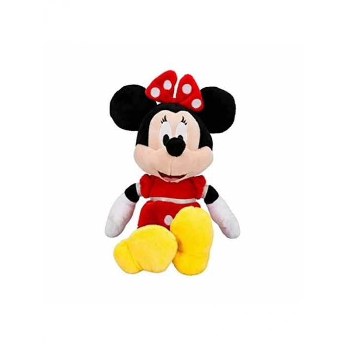 Peluş Minnie Kırmızı Elbiseli M2/38 Cm