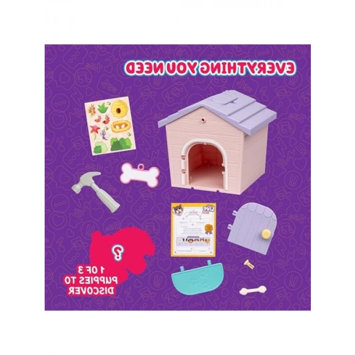 Peluş Oyuncak ve Köpek Kulübesi Oyun Seti