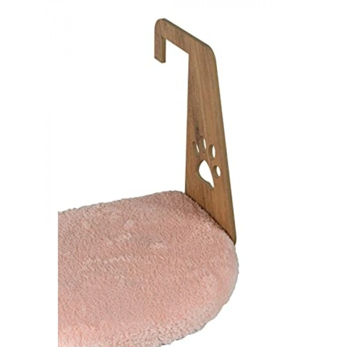 Peluş Pembe Petek Yatak - Rahat ve Eğlenceli