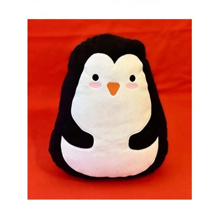 Peluş Penguen Tasarımlı Yastık