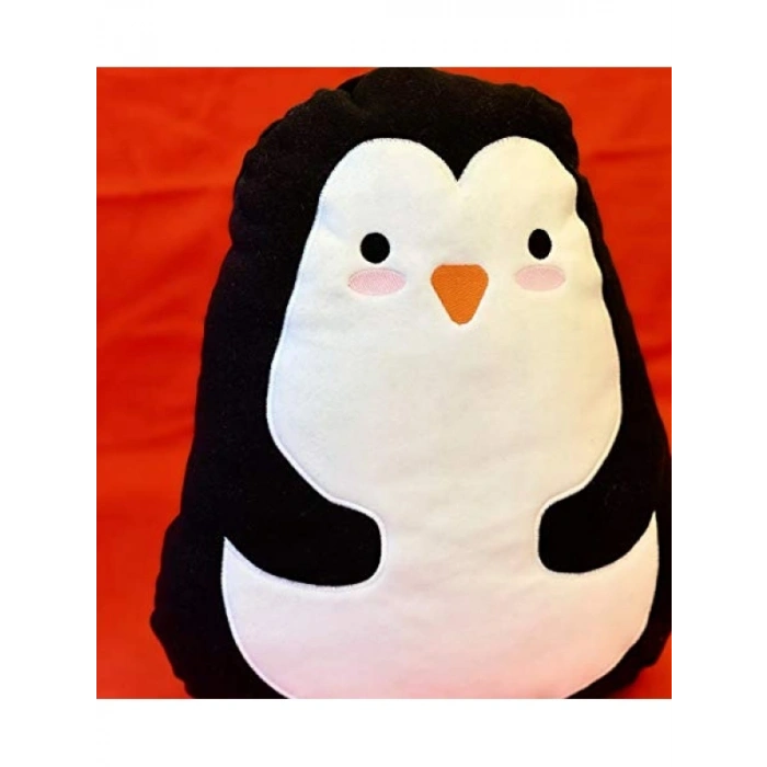 Peluş Penguen Tasarımlı Yastık