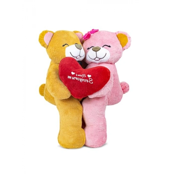 Peluş Sevgili Ayıcık Seti - Aşk Temalı Hediye