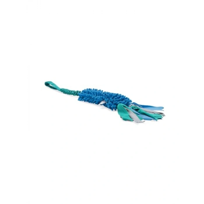 Peluş Tut Getir Oyuncağı, Mavi-Yeşil, 70x10x3 cm