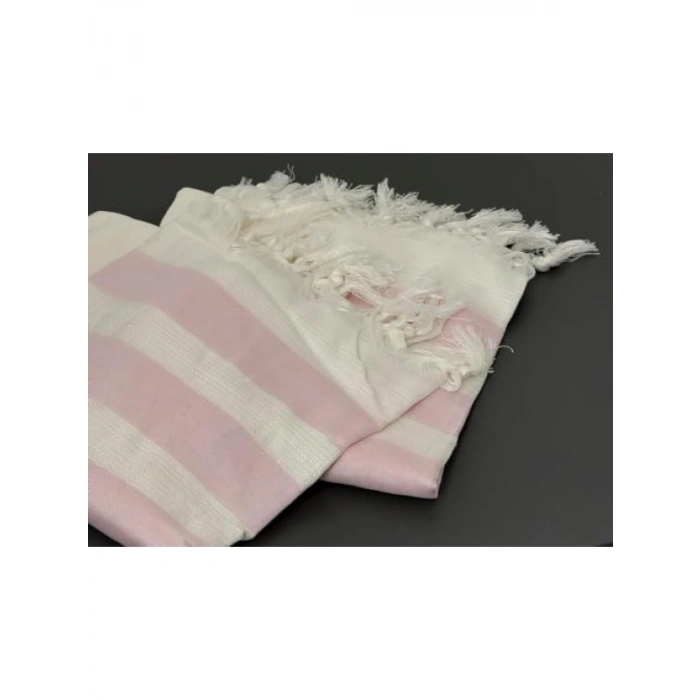Pembe 2li Set | 90 x 180 cm Kadın Plaj Havlusu, %80 Bambu