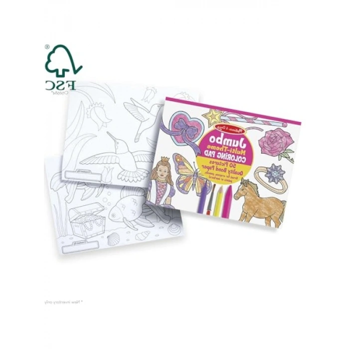 Pembe Dev Boyama Kitabı - 50 Sayfa