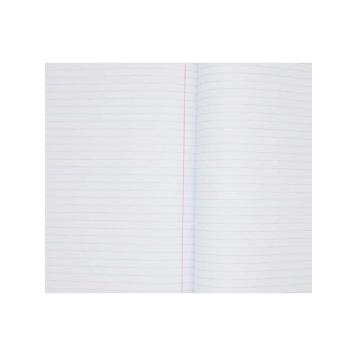 Pembe Kamuflaj Desenli A4 Çizgili Okul Defteri, 60 Yaprak