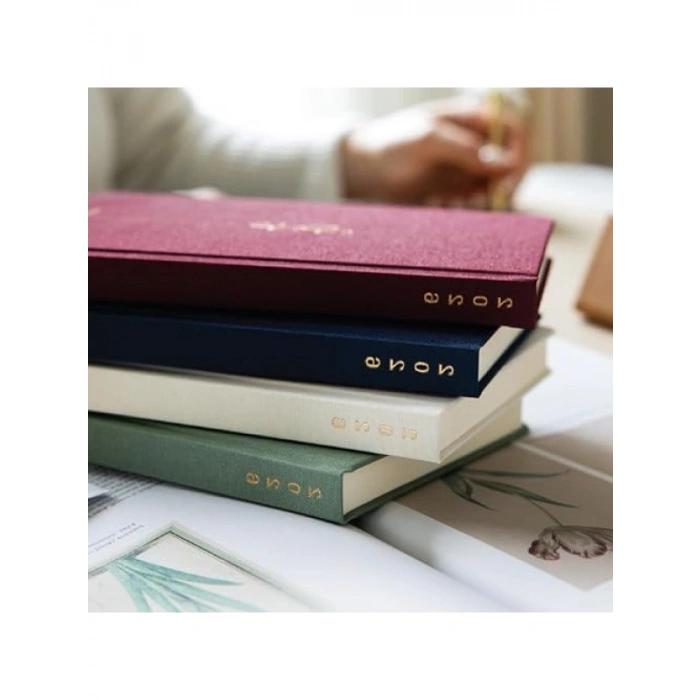 Pembe Keten Haftalık Ajanda - 2026 A5 Boyutunda