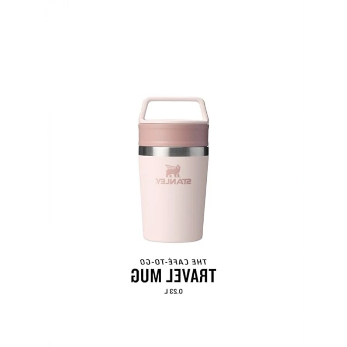 Pembe Kuvars Renk Seçeneği ile 0.23 Litre Kapasiteli Seyahat Termosu