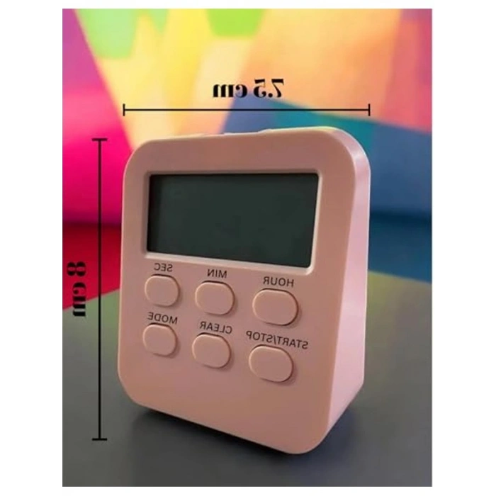 Pembe Öğrenci Ders Çalışma Saati, Kronometreli Zamanlayıcı