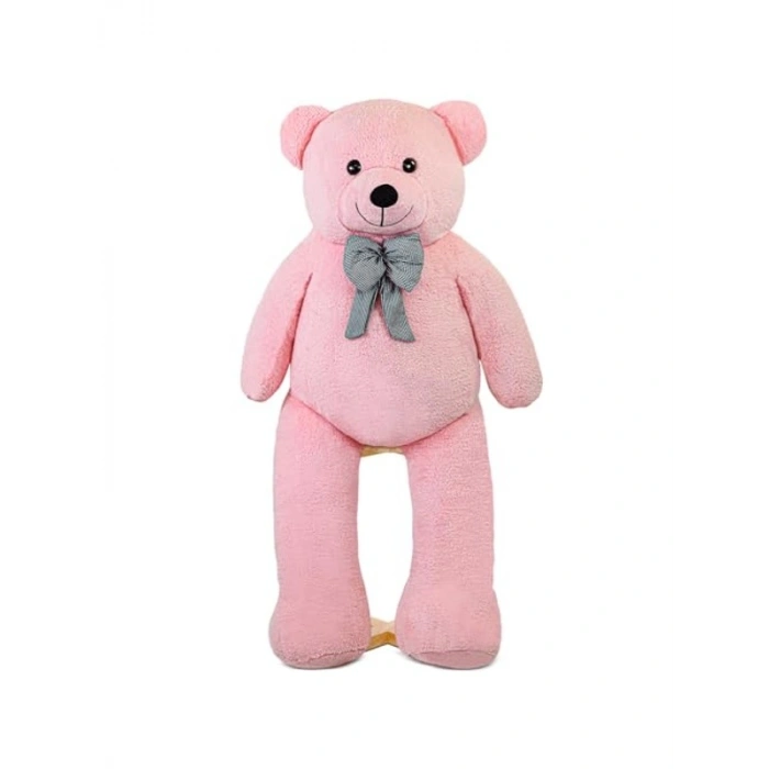 Pembe Papyonlu Dev Pelüş Papyonlu Ayı,Yumuşak ve Sevimli Büyük Boy Oyuncak,Sarılmalık,Papyonlu,Sevgiliye Hediye Ayıcık, (160 cm Pembe)