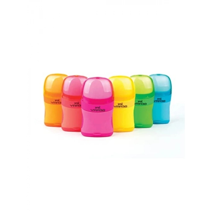 Pembe Renkli Silgili Kalemtıraş