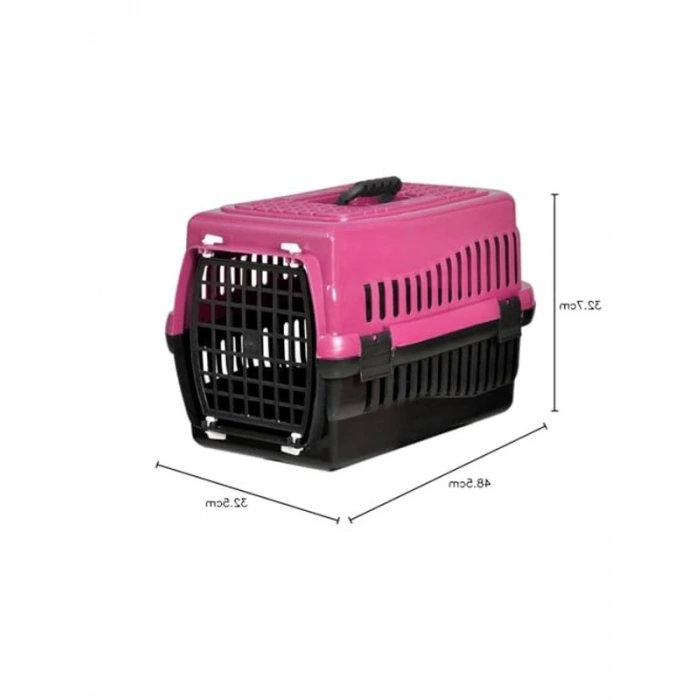 Pembe Renkli Taşıma Kabı, Kedi ve Köpekler İçin