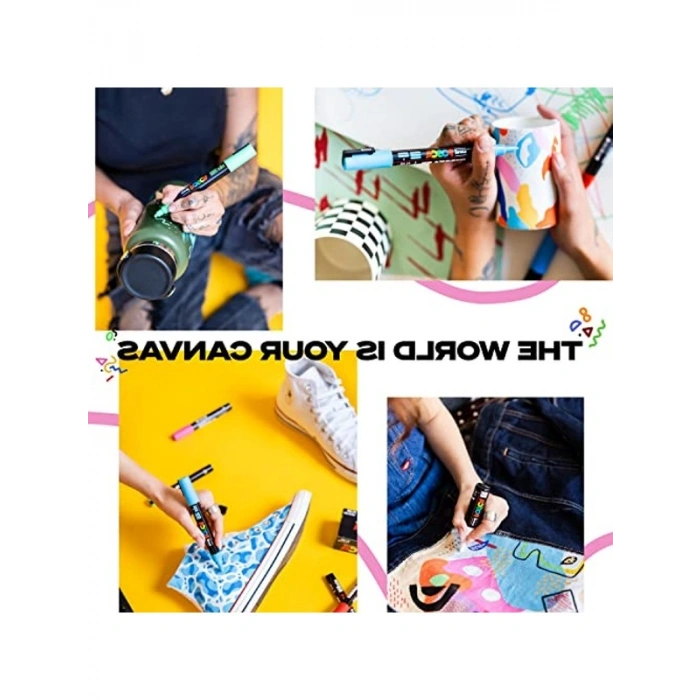 Pembe Su Bazlı Poster Markörü, PC-5M Modeli