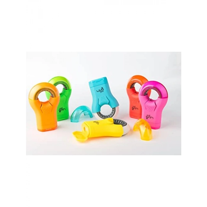 Pembe Tekli Ring Silgili Kalemtraş