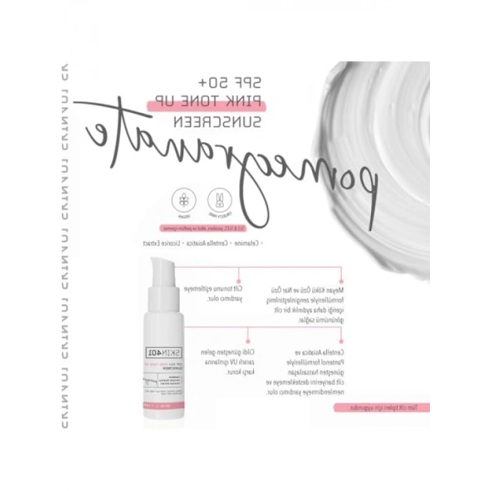 Pembe Ton Eşitleyici Güneş Kremi - SPF 50+