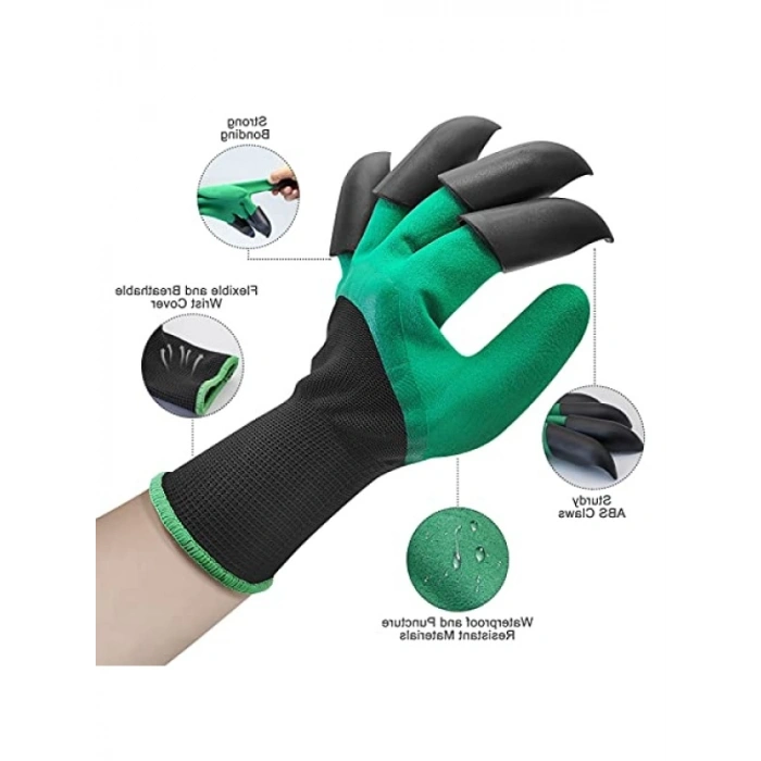 Pençeli Bahçe Eldiveni ve Kürek Seti