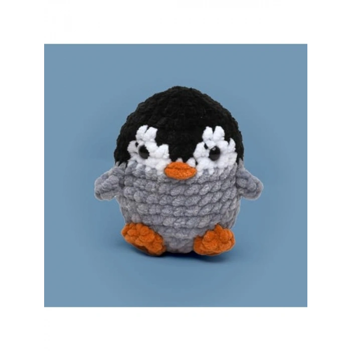 Penguen Amigurumi Seti, Tığ Kiti ile Yaratıcı Oyun