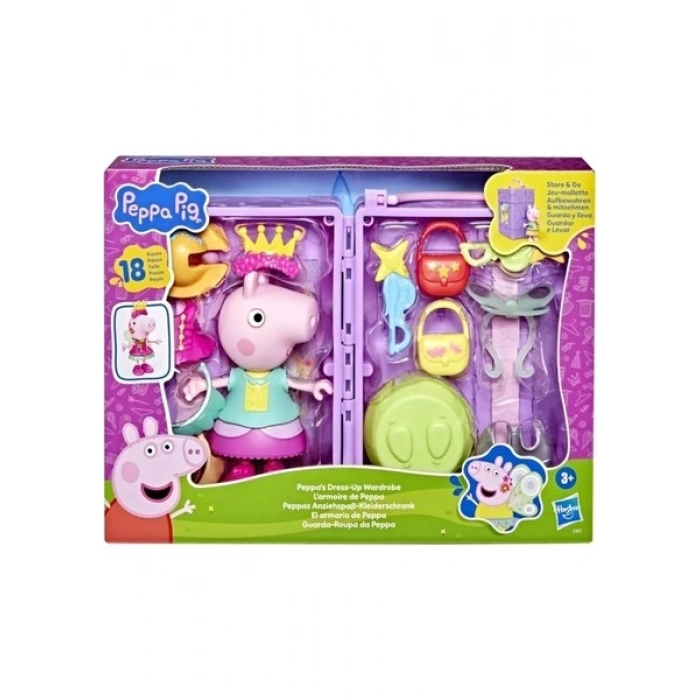 Peppa Pig G1017 Peppanın Gardırobu Oyun Seti