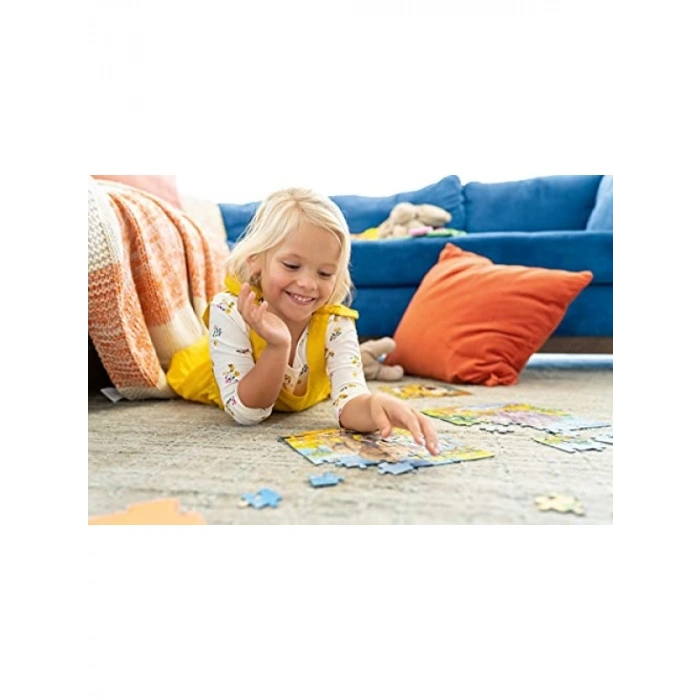 Peppa Pig Temalı Yapboz Seti - 4/6/8/10 Parça Seçenekleri