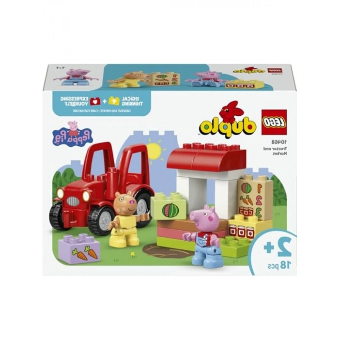 Peppa Pig Traktör Seti, 2 Yaş ve Üzeri Eğitici Oyuncak
