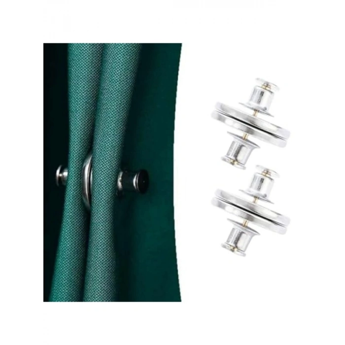 Perde ve Kumaş Tutucu Mıknatıs - 2 Adet