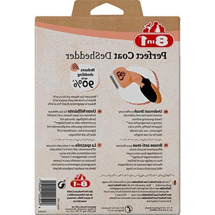 Perfect Coat DeShedder Kedi Tarağı, Kısa ve Uzun Tüylü Kediler İçin
