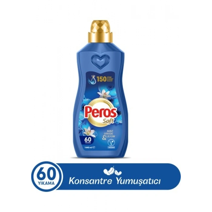 Peros 1440 ml Konsantre Yumuşatıcı Mavi Orkide