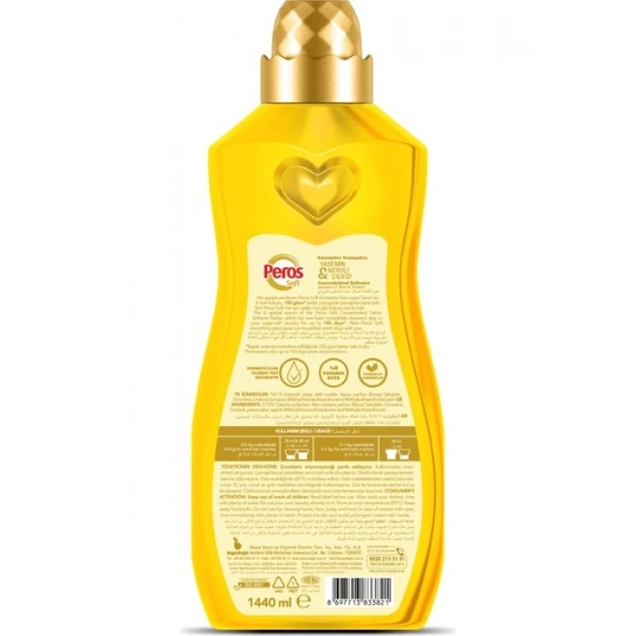 Peros 1440 Ml Konsantre Yumuşatıcı Yasemin & Neroli - 1,4 lt
