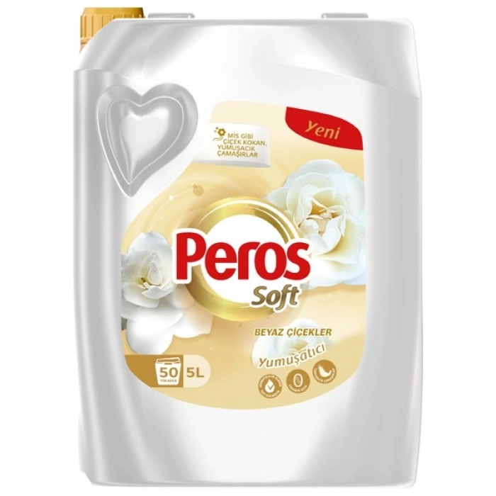 Peros 5 L Yumuşatıcı Beyaz Çiçekler