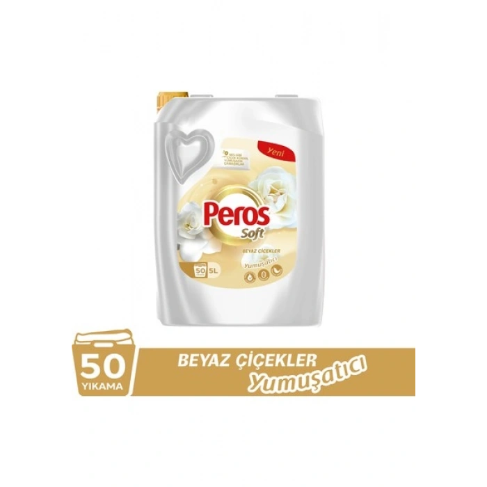 Peros 5 L Yumuşatıcı Beyaz Çiçekler