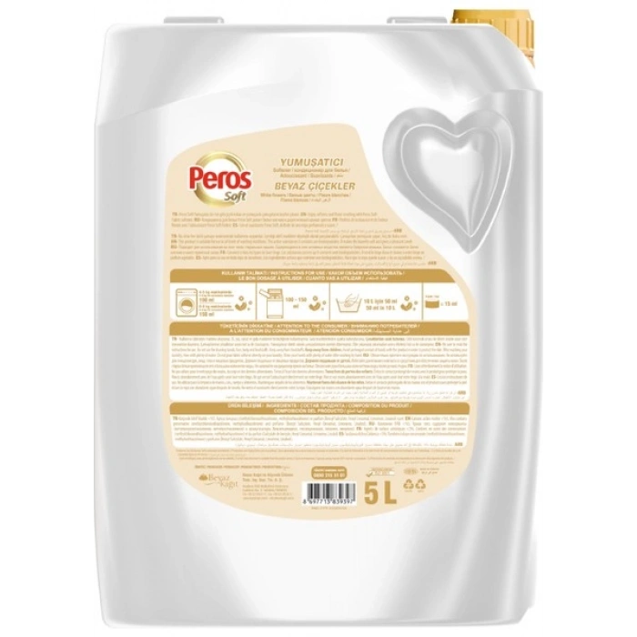 Peros 5 L Yumuşatıcı Beyaz Çiçekler