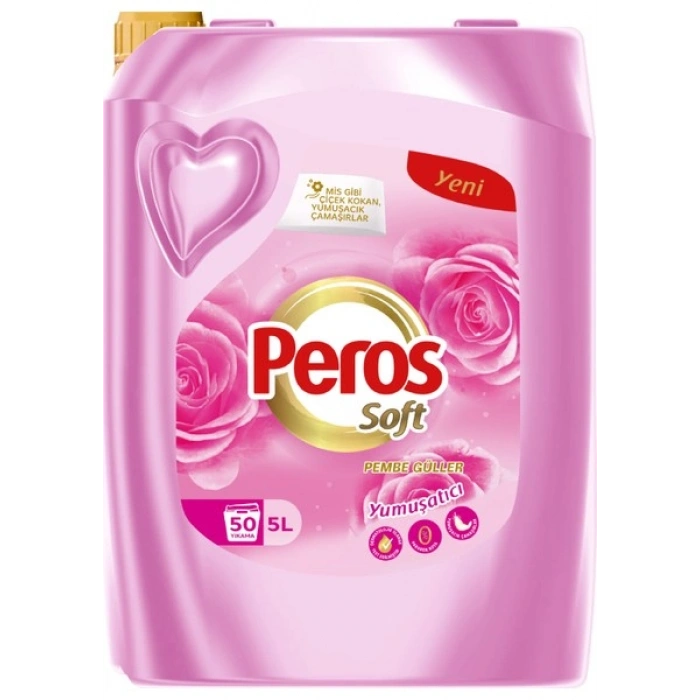 Peros 5 L Yumuşatıcı Pembe Güller