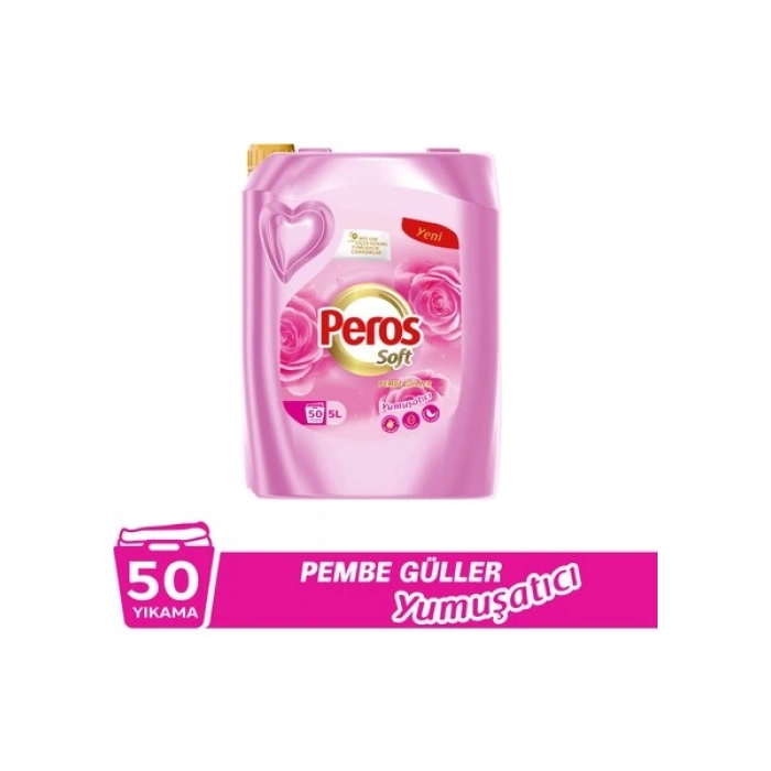 Peros 5 L Yumuşatıcı Pembe Güller