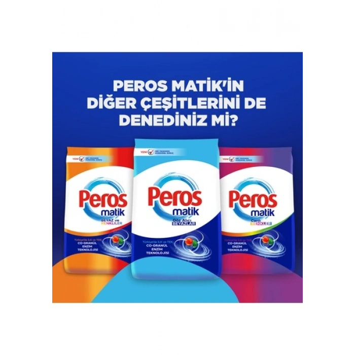 Peros Matik Canlı Renkler 7 kg