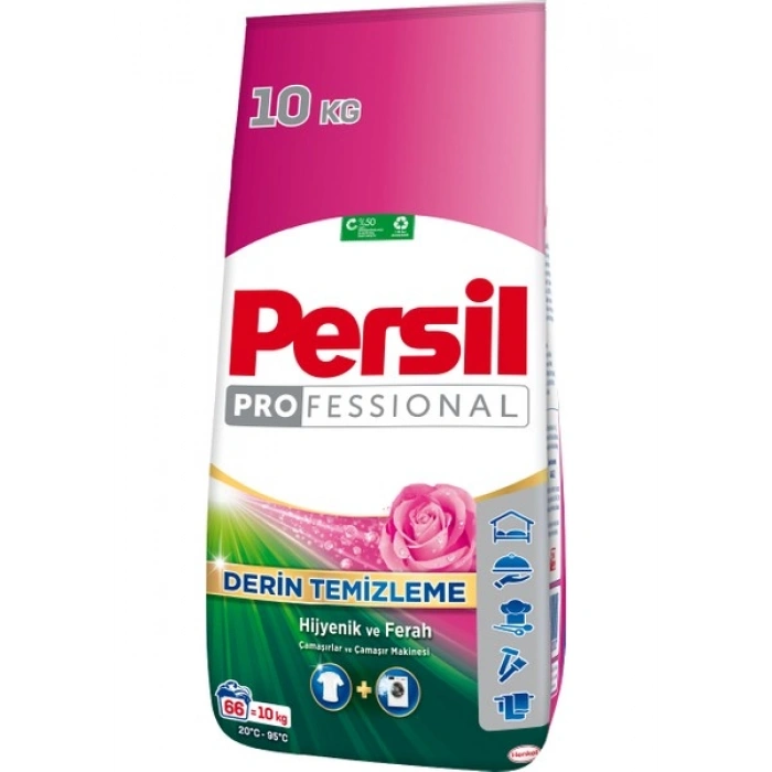 Persil 10 kg Toz Çamaşır Deterjanı Gülün Büyüsü (66 Yıkama)