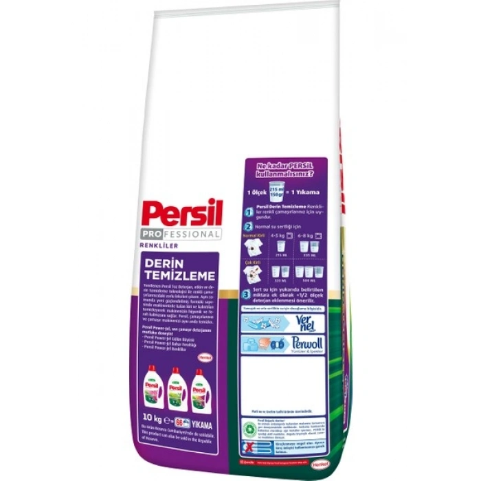 Persil 10kg Toz Çamaşır Deterjanı Renkliler (66 Yıkama)