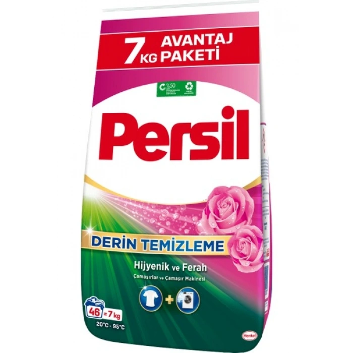 Persil Expert 7kg Toz Çamaşır Deterjanı Gülün Büyüsü (46 Yıkama)