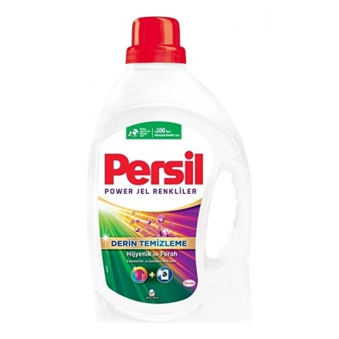 Persil Power Jel Derin Temizleme Plus Çamaşır Deterjanı Renkliler 1690 ml (26 Yıkama)