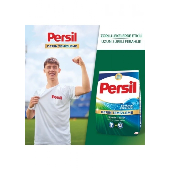 Persil Toz Çamaşır Deterjanı Okyanus Ferahlığı 9kg (60 Yıkama)