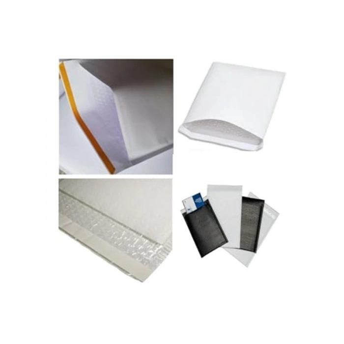 Perul Kaplamalı Balonlu Patpat Torba Bantlı 24x32 5 (10 ADET) Baloncuklu Torba