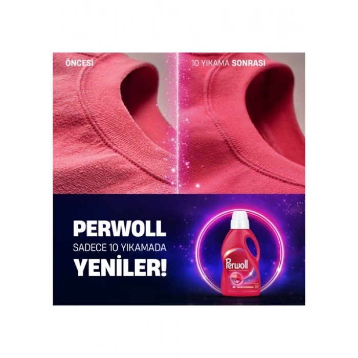 Perwoll Renkliler Hassas Bakım Sıvı Çamaşır Deterjanı 1485 ml (27 Yıkama)