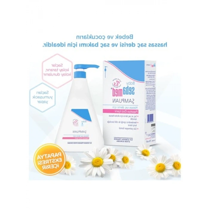 pH 5.5 Göz Yakmayan Bebek Şampuanı - Papatya Özütlü 750 ml