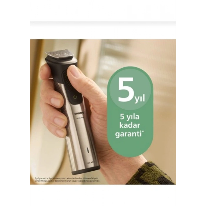 Philips 16sı 1 Arada Erkek Bakım Seti MG9532/15 Şarjlı Kullanım 120 dk Süreli Gri Siyah