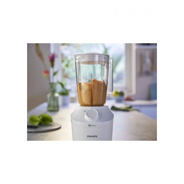 Philips 3000 Serisi Blender, ProBlend Teknolojisi, 450W, 1,9 Lt, Paslanmaz Çelik Bıçaklar, Beyaz, HR2041/00