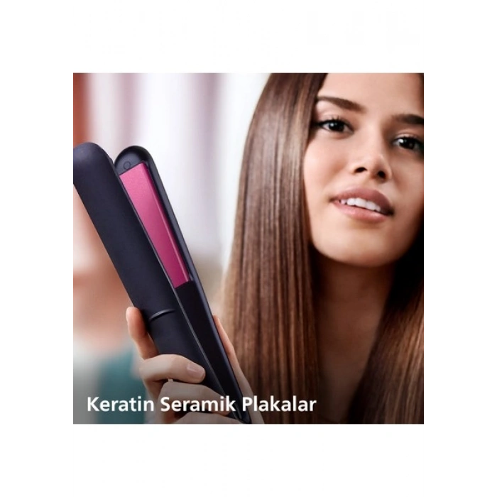 Philips 3000 Serisi Saç Düzleştirici, Keratin Katkılı, ThermoProtect Teknolojisi, BHS375/00