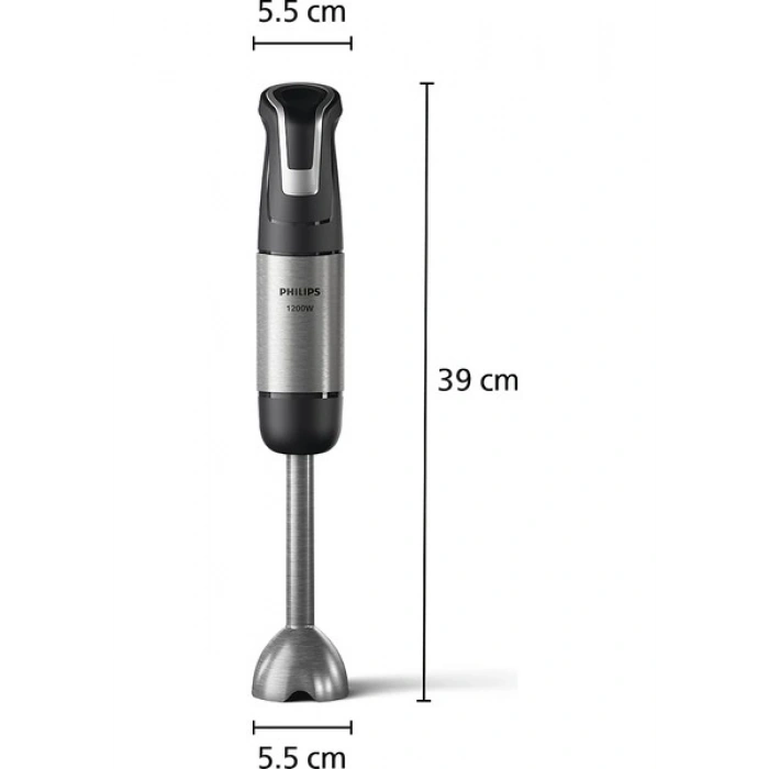 Philips 5000 Serisi HR2695/00 El Blenderi - Siyah / Inox - 1200 Watt